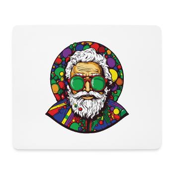 Santa Claus Colorful Santa Christmas - Mouse Pad (horizontal) - white - Front