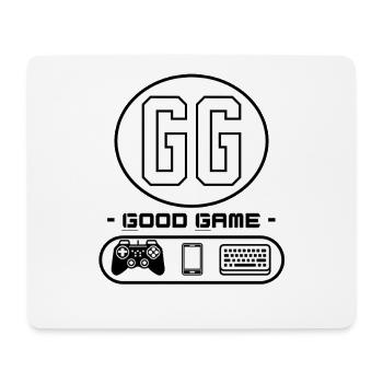 Chemise Gaming I GG Good Game I Lustige Retro Desgin - Tapis de souris (format paysage) - blanc - Devant