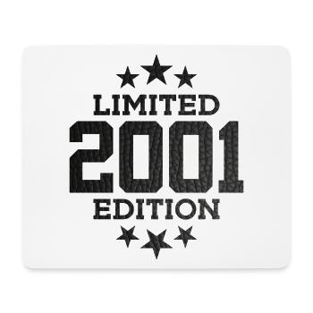 LIMITED EDITION 2001 25TH BIRTHDAY - Mouse Pad (horizontal) - white - Front