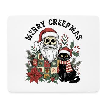 Merry Creepmas - Mouse Pad (horizontal) - white - Front