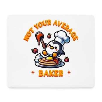 Parfum de gaufre Un design doux pour les connaisseurs - Tapis de souris (format paysage) - blanc - Devant