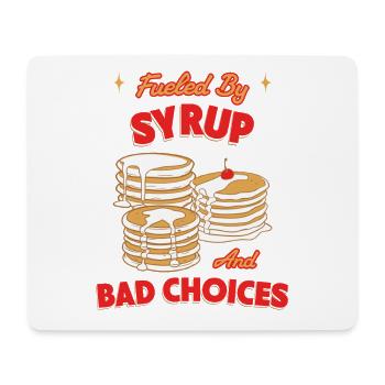 Butter Waffles Breakfast Fan Shirt - Mouse Pad (horizontal) - white - Front