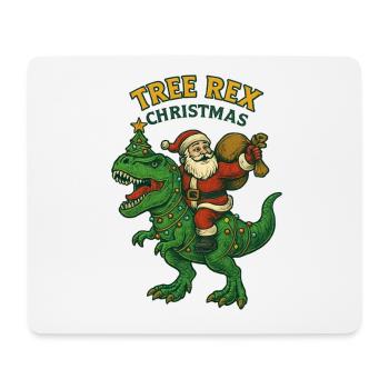 Noël - Tree Rex Christmas - Mouse Pad (horizontal) - white - Front