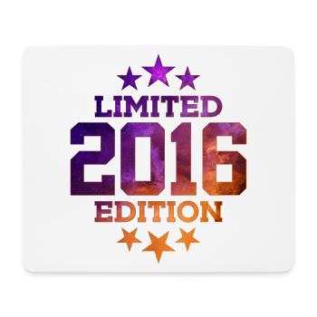 LIMITED EDITION 2016 10. GEBURTSTAG - Mousepad (Querformat) - Weiß - Vorne