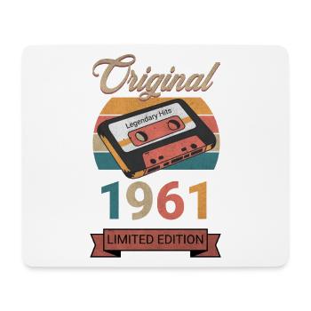 Original 1961 Limited Edition Geburtstag Geschenk - Mousepad (Querformat) - Weiß - Vorne