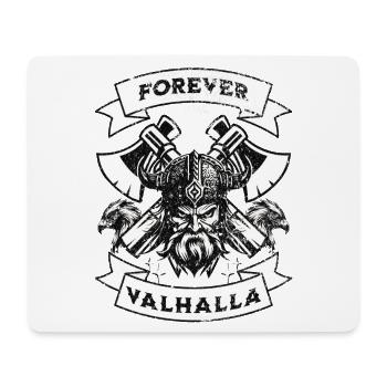 Forever Valhalla Viking Design - Tapis de souris (format paysage) - blanc - Devant