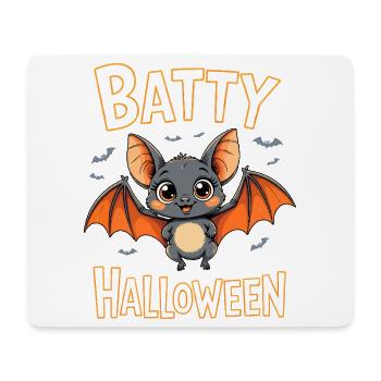 Bat Costume Batty Halloween Cute Funny - Mouse Pad (horizontal) - white - Front