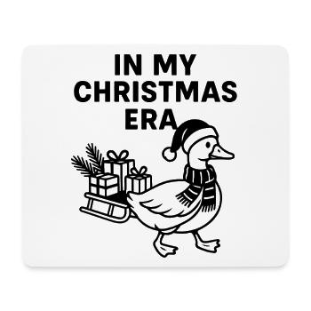 Gans Weihnachtszeit Lustiges Feiertagsdesign - Mousepad (Querformat) - Weiß - Vorne