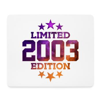 LIMITED EDITION 2003 23RD BIRTHDAY - Mouse Pad (horizontal) - white - Front