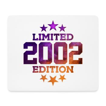 LIMITED EDITION 2002 24TH BIRTHDAY - Mouse Pad (horizontal) - white - Front
