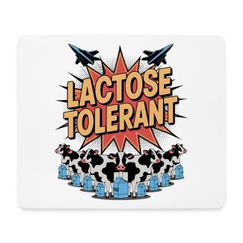 Laktose Tolerant - Mousepad (Querformat) - Weiß - Vorne