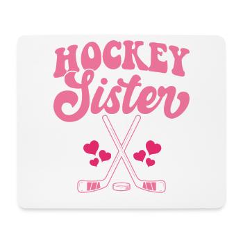 Hockey Hockey sur glace Cadeau pour joueur de hockey sur glace - Tapis de souris (format paysage) - blanc - Devant