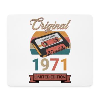Original 1971 Limited Edition Birthday Gift - Mouse Pad (horizontal) - white - Front