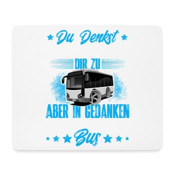 busman - Mouse Pad (horizontal) - white - Front