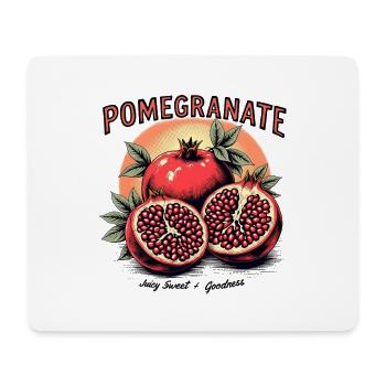 Pomegranate Vintage - Mouse Pad (horizontal) - white - Front