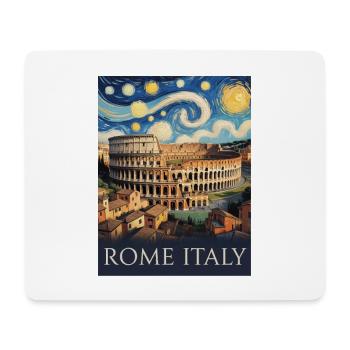 Rom - Mousepad (Querformat) - Weiß - Vorne