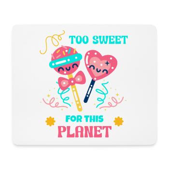 Candy Queen Candy Mode - Tapis de souris (format paysage) - blanc - Devant
