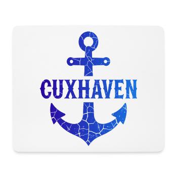 Anker Cuxhaven Nordsee - Mousepad (Querformat) - Weiß - Vorne