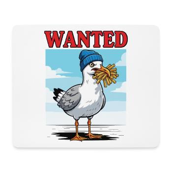 Gesuchte Pommes-möwe - Mousepad (Querformat) - Weiß - Vorne