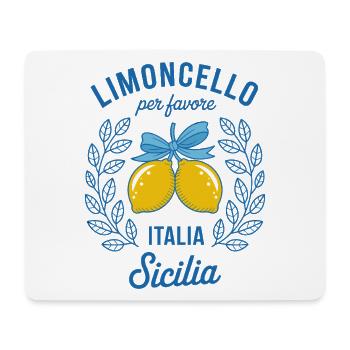 Limoncello Sicile Italie Souvenir de vacances - Tapis de souris (format paysage) - blanc - Devant