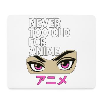 Jamais trop vieux pour la conception de streetwear d’anime au Japon - Tapis de souris (format paysage) - blanc - Devant