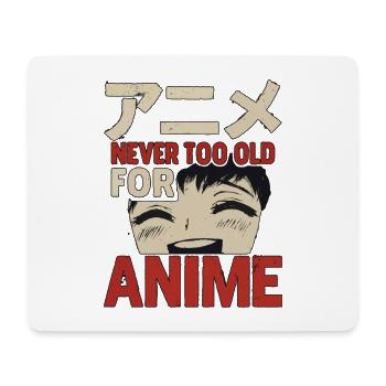 Jamais trop vieux pour la conception de streetwear d’anime au Japon - Tapis de souris (format paysage) - blanc - Devant