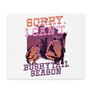 Eichhörnchenjäger Baumratte Bushy Tail Season - Mousepad (Querformat) - Weiß - Vorne