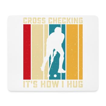 Hockey Hockey sur glace Cadeau pour joueur de hockey sur glace - Tapis de souris (format paysage) - blanc - Devant