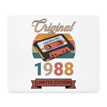 Original 1988 Limited Edition Geburtstag Geschenk - Mousepad (Querformat) - Weiß - Vorne