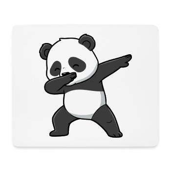 Dabbing Panda - Mouse Pad (horizontal) - white - Front