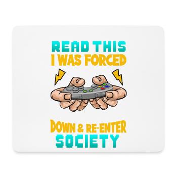 Gaming - Mousepad (Querformat) - Weiß - Vorne