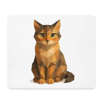 Cute Cat – Cute Kitten for Animal Lovers - Mouse Pad (horizontal) - white - Front