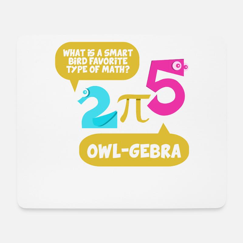 Mathematik Mathe Mathelehrer Mathematiker - Mousepad (Querformat) - Weiß