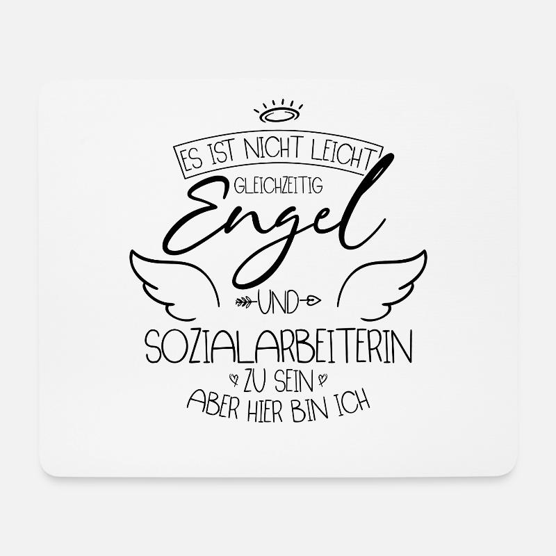 Beste Sozialarbeiterin - Mousepad (Querformat) - Weiß