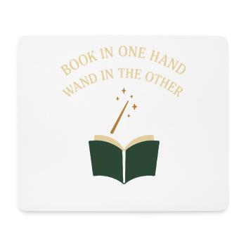 Booktok Fantasy Bookish Humor Gift for - Mouse Pad (horizontal) - white - Front