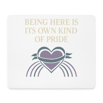 Groovy Pride Retro Égalité Queer Histoire - Tapis de souris (format paysage) - blanc - Devant