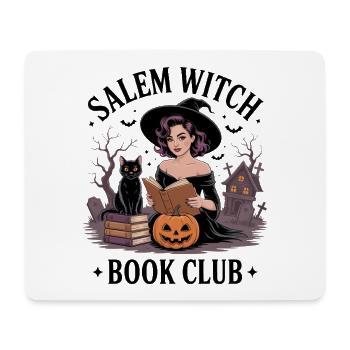 Hexenbuchclub Halloween-Design - Mousepad (Querformat) - Weiß - Vorne
