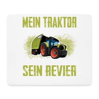 Landwirt - Mousepad (Querformat) - Weiß - Vorne