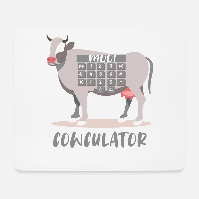 Mathe Mathematik Lehrer Spruch Mathelehrer Lustig - Mousepad (Querformat) - Weiß