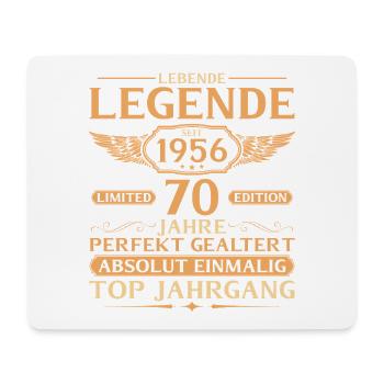 1956 Vintage Living Legend - 70th Birthday - Mouse Pad (horizontal) - white - Front