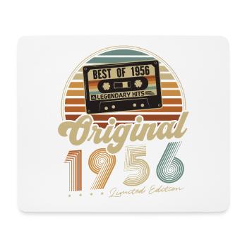Original 1956 Vintage Cadeau d’anniversaire Rétro - Tapis de souris (format paysage) - blanc - Devant