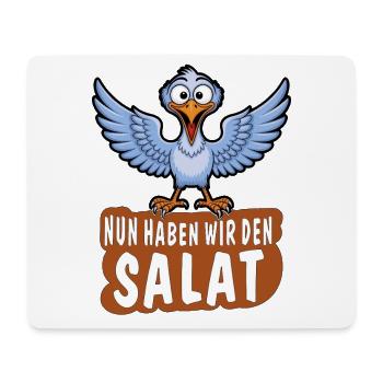 MAINTENANT, NOUS AVONS LA SALADE - Tapis de souris (format paysage) - blanc - Devant