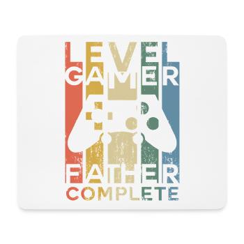 Gamer Gaming Father Father's Day Saying Gaming Dad - Mouse Pad (horizontal) - white - Front