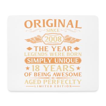 Original 1991 Jahrgang - 35. Geburtstag - Mousepad (Querformat) - Weiß - Vorne