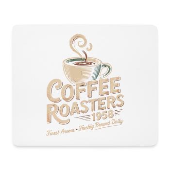 Vintage Kaffee Werbung - Mousepad (Querformat) - Weiß - Vorne