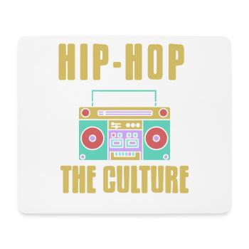 Beat Rhythm The Culture Retro Boombox Pride - Mousepad (Querformat) - Weiß - Vorne