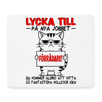 Changement d’emploi Nouveau emploi Adieu Cadeau Traître - Tapis de souris (format paysage) - blanc - Devant