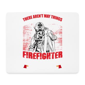 Feuerwehr Opa - Mousepad (Querformat) - Weiß - Vorne