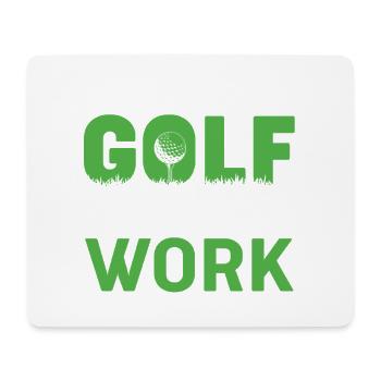 golfe - Tapis de souris (format paysage) - blanc - Devant