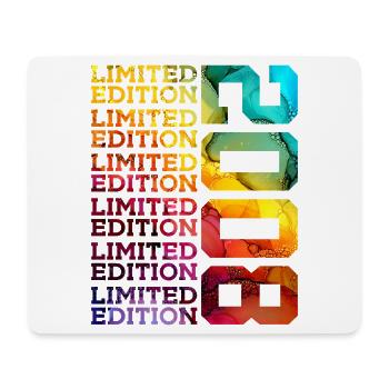 LIMITED EDITION 2008 18 YEARS 18TH BIRTHDAY - Mouse Pad (horizontal) - white - Front